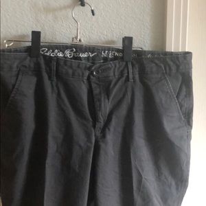 Eddie Bauer Legendwash grey pants  women’s  12